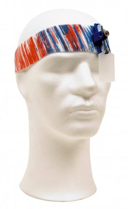 headband with eye shield/multi adjustable ahg 310