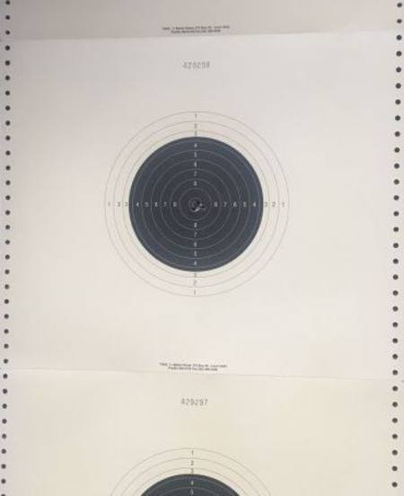 50M Fanfold Outdoor Targets